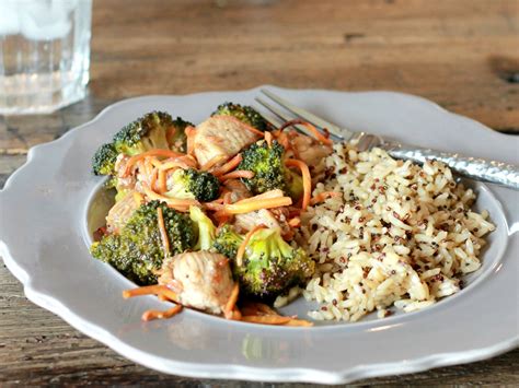 How many protein are in balsamic chicken rice broccoli - calories, carbs, nutrition