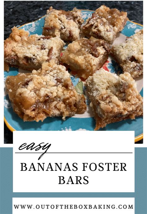 How many protein are in bananas foster bars - calories, carbs, nutrition