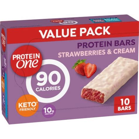 How many protein are in bar - strawberry pomegranate - calories, carbs, nutrition
