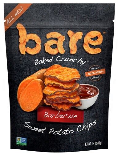 How many protein are in barbecue sweet potato chips - calories, carbs, nutrition