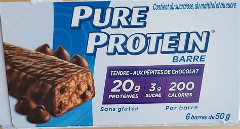 How many protein are in barre tendre - calories, carbs, nutrition