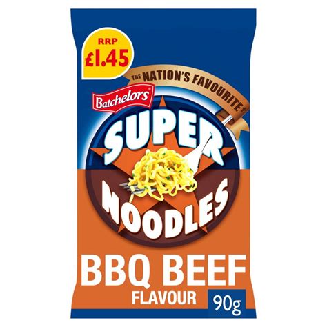 How many protein are in batchelors super noodles beef - calories, carbs, nutrition