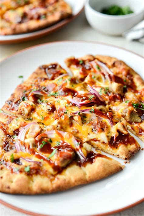 How many protein are in bbq chicken pizza, with cilantro, personal size - calories, carbs, nutrition