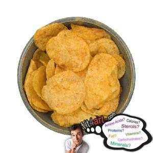 How many protein are in bbq potato chips - calories, carbs, nutrition