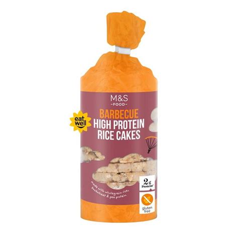 How many protein are in bbq rice cakes - calories, carbs, nutrition