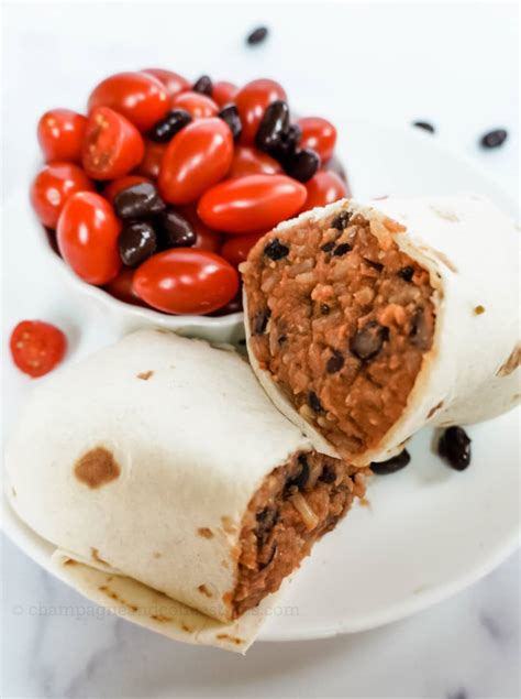 How many protein are in bean rice chicken burrito 500 calories (68779.1) - calories, carbs, nutrition