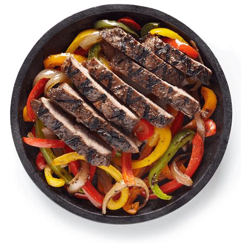 How many protein are in beef fajitas, grilled - calories, carbs, nutrition