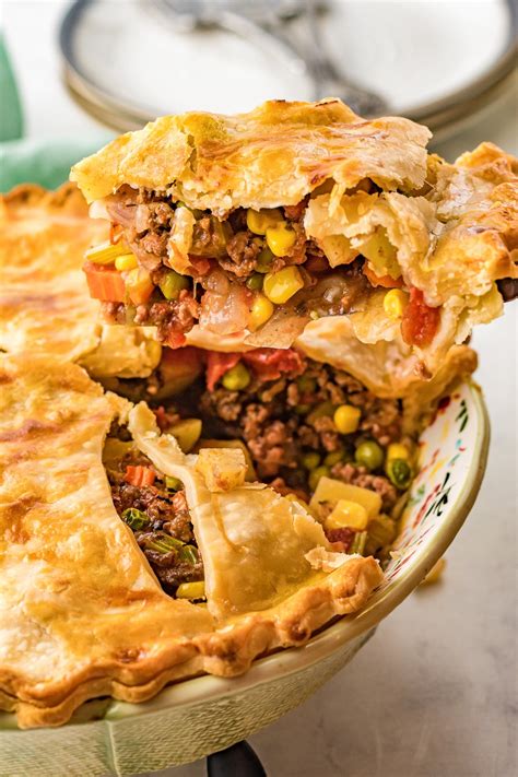 How many protein are in beef pot pie - calories, carbs, nutrition