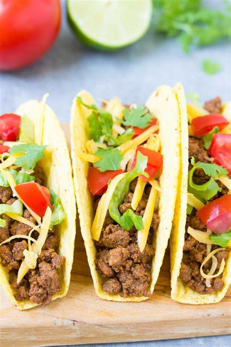 How many protein are in beef soft tacos, wrapped - calories, carbs, nutrition