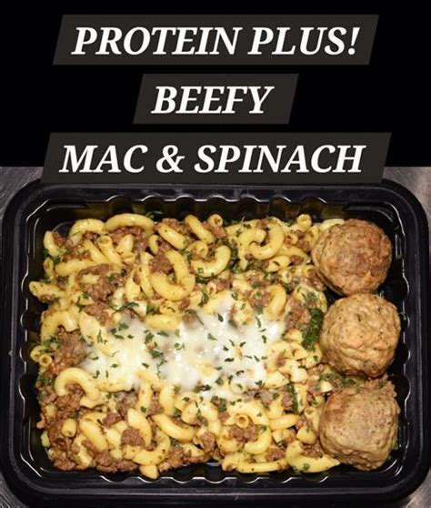 How many protein are in beefy mac - calories, carbs, nutrition