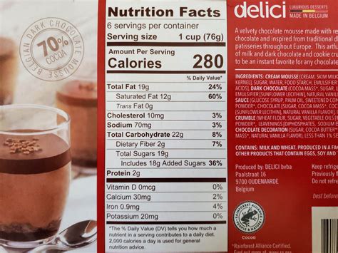 How many protein are in belgian chocolate toffee - calories, carbs, nutrition