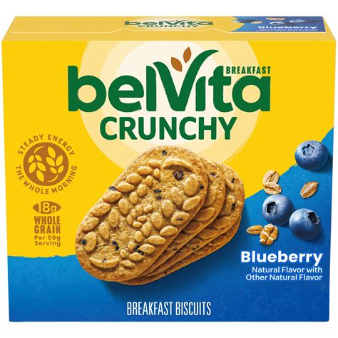 How many protein are in belvita breakfast biscuit - calories, carbs, nutrition