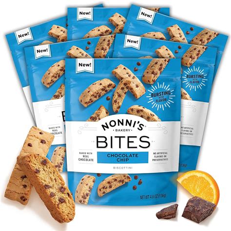 How many protein are in biscotti bites - calories, carbs, nutrition