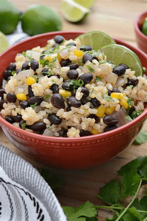 How many protein are in black bean lime cauliflower rice - calories, carbs, nutrition