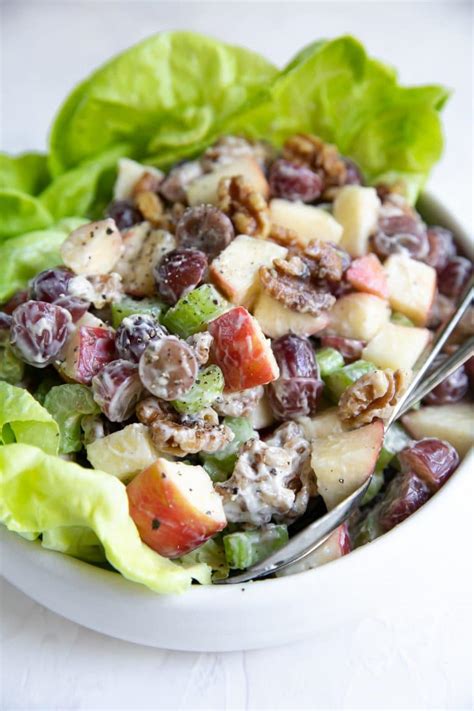 How many protein are in bleu cheese waldorf salad - calories, carbs, nutrition