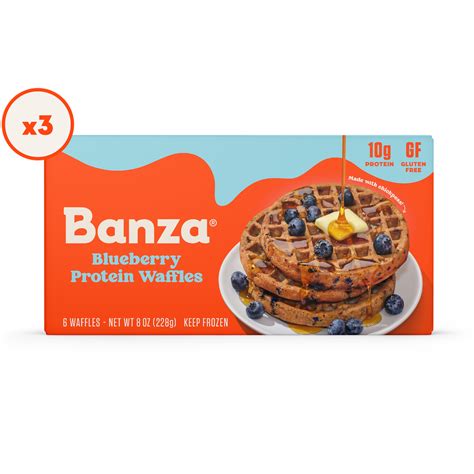 How many protein are in blue berry waffles - calories, carbs, nutrition