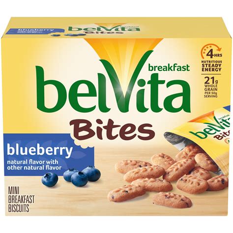 How many protein are in blueberry breakfast bites - calories, carbs, nutrition