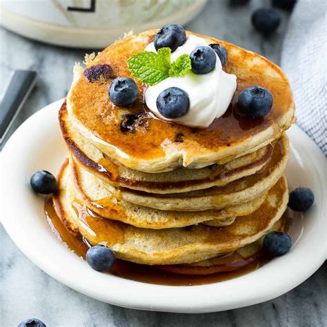 How many protein are in blueberry pancake - calories, carbs, nutrition