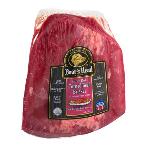 How many protein are in boar's head beef brisket (48144.17) - calories, carbs, nutrition