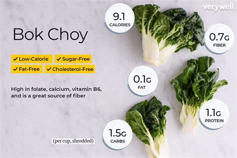 How many protein are in bok choi - calories, carbs, nutrition