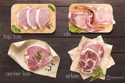 How many protein are in boneless center cut pork chops - calories, carbs, nutrition