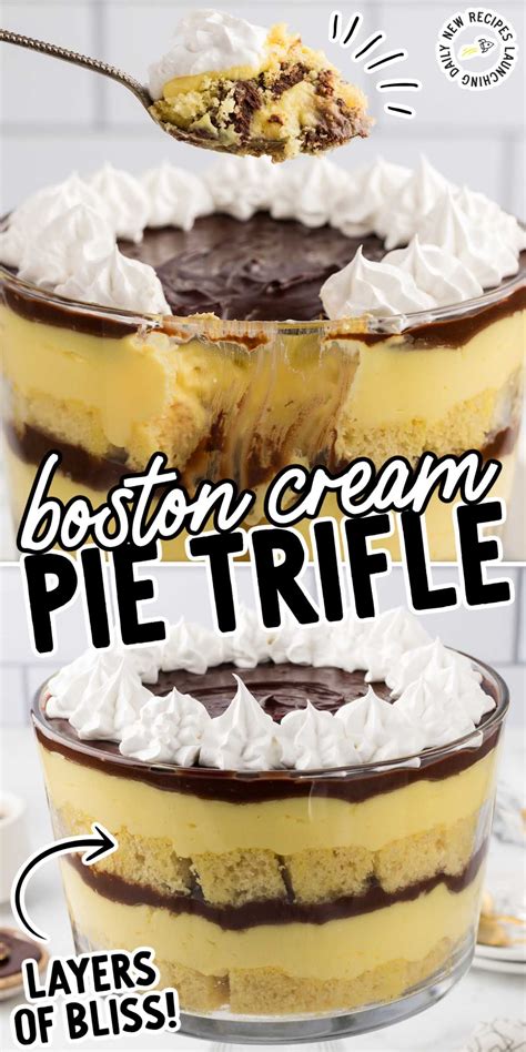 How many protein are in boston cream trifle - calories, carbs, nutrition