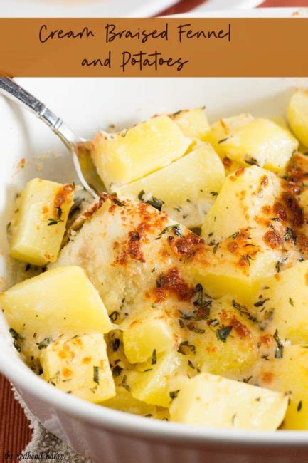 How many protein are in braised fennel and potatoes - calories, carbs, nutrition