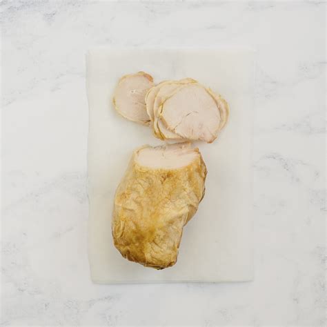 How many protein are in brined smoked free range chicken breast - calories, carbs, nutrition