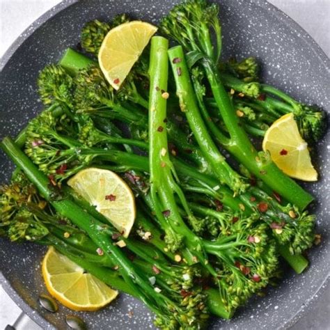 How many protein are in broccolini saute - calories, carbs, nutrition