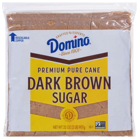 How many protein are in brown sugar dark 1 oz - calories, carbs, nutrition