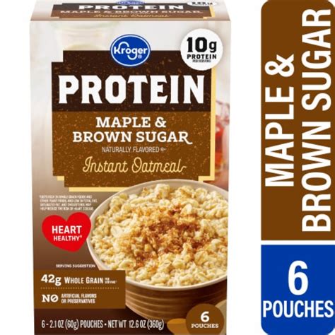 How many protein are in brown sugar topping (perfect oatmeal) - calories, carbs, nutrition