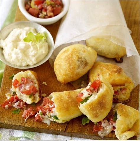 How many protein are in bruschetta mini calzone - calories, carbs, nutrition