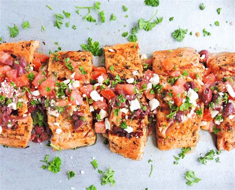 How many protein are in bruschetta salmon burger - calories, carbs, nutrition