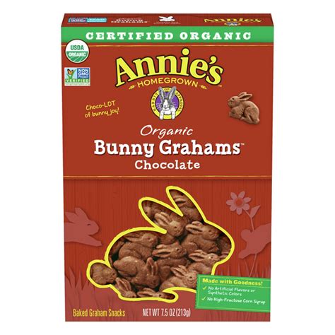 How many protein are in bunny grahams chocolate - calories, carbs, nutrition