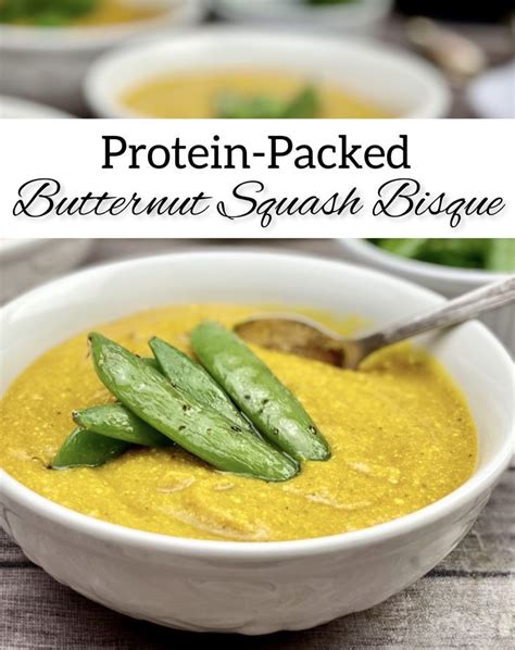 How many protein are in butternut squash bisque - calories, carbs, nutrition