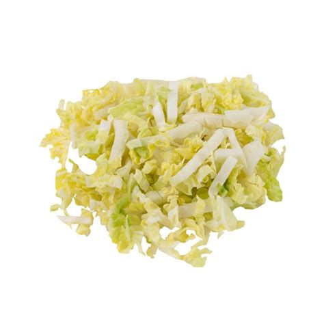 How many protein are in cabbage napa shredded 1/8