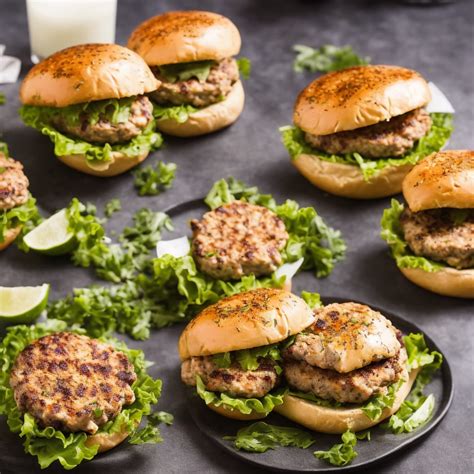 How many protein are in caesar turkey burger - calories, carbs, nutrition