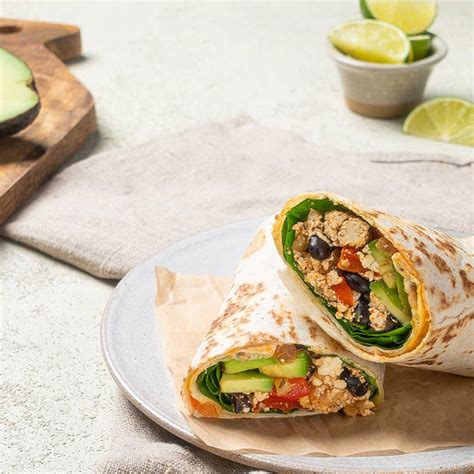 How many protein are in cajun breakfast veggie wrap - calories, carbs, nutrition