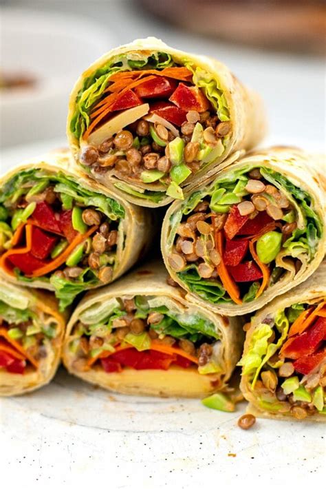 How many protein are in cajun spiced vegetable wrap - calories, carbs, nutrition