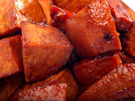 How many protein are in candied sweet potatoes - calories, carbs, nutrition