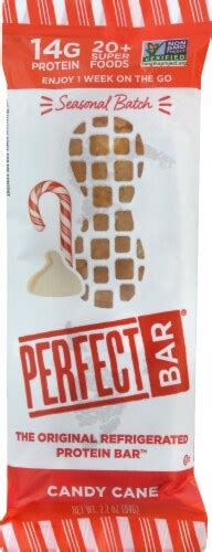 How many protein are in candy cane candy bar - calories, carbs, nutrition