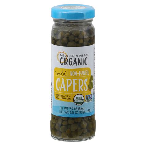How many protein are in capers non pareil drained 1 tbsp - calories, carbs, nutrition