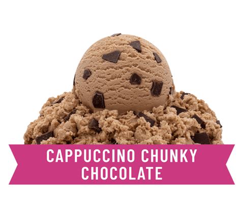 How many protein are in cappuccino chunky chocolate frozen yogurt - calories, carbs, nutrition