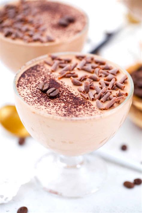 How many protein are in cappuccino mousse - calories, carbs, nutrition