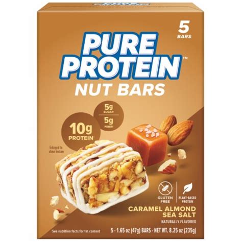 How many protein are in caramel nut bar - calories, carbs, nutrition