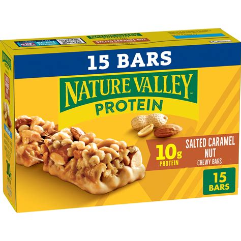 How many protein are in caramel nut granola bar - calories, carbs, nutrition