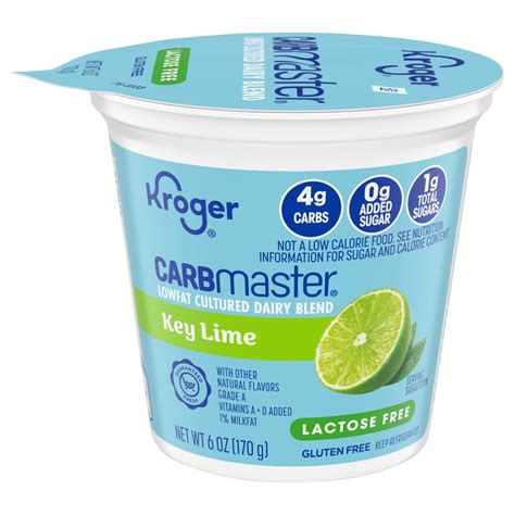 How many protein are in carb master yogurt key lime - calories, carbs, nutrition
