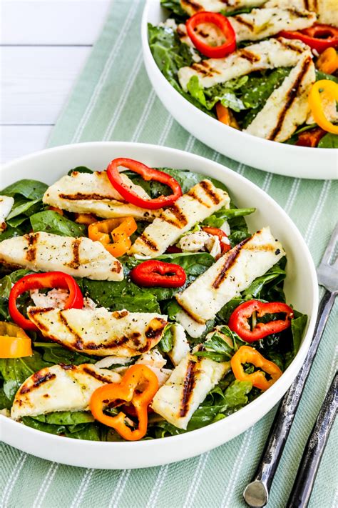 How many protein are in caribbean grilled haloumi and aubergine - calories, carbs, nutrition