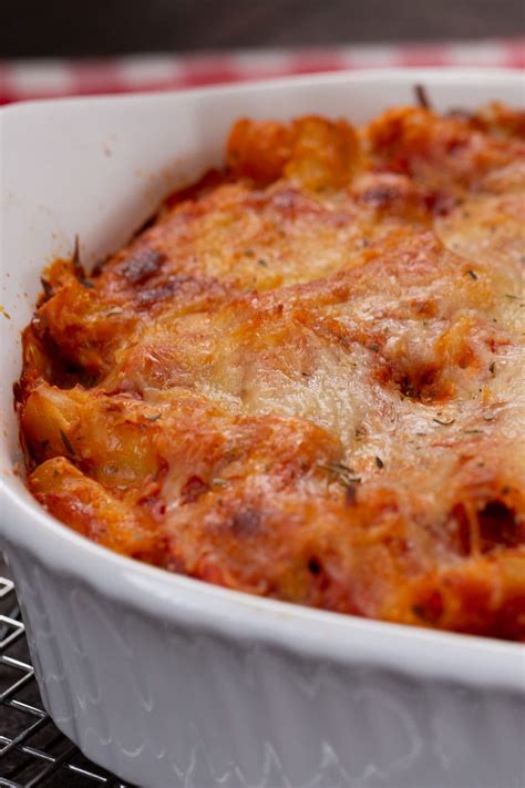 How many protein are in casserette baked ziti - calories, carbs, nutrition