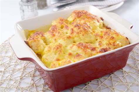 How many protein are in cauliflower gratin - calories, carbs, nutrition